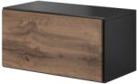  Cama full storage cabinet ROCO RO3 75/37/39 antracite/wotan oak Raft