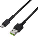 Green Cell KABGC30 USB cable USB 2.0 1.2 m USB C Black