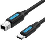  USB 2.0 printer cable, male type C to male B, 2 m