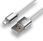 everActive cable USB 1m - White, silicone, quick charge, 2, 4A - CBS-1MW