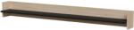  Cama Shelf PORTO 150x18x16.5 oak/black Raft