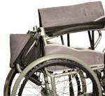  Lightweight steel Wheelchair with brakes AT52301