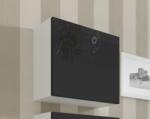  Cama Square cabinet VIGO 50/50/30 white/black gloss Raft