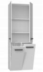 Topeshop NEL 2K DD BPOŁ bathroom storage cabinet White