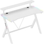 Huzaro Hero 1.9 RGB White Gaming Desk