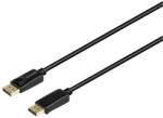SAVIO CL-206 DisplayPort cable 3 m Black