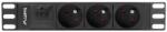 Lanberg 10" Rack Power Strip (1u, 16a, 3x 230v Pl)