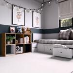 Topeshop MALAX 2X3 ARTISAN living room bookcase Raft
