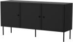 Cama 3D chest of drawers PALAZZO BIS 151x40x75 matte black Comoda