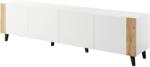  RTV cabinet FARO 200x42x52 white matt + oak craft
