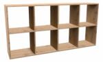 Topeshop MALAX 2X4 ARTISAN living room bookcase Raft