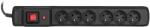 Activejet COMBO 6GN 1, 5M power strip with cord
