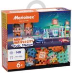 Marioinex Mini Waffle City Building Blocks Petrol Station, 148 pieces