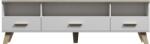  Cama RTV stand LOTTA 180cm white + sonoma oak