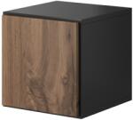  Cama full storage cabinet ROCO RO5 37/37/39 antracite/wotan oak Raft