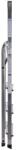 KRAUSE Domestic Aluminum Ladder 4 Steps 000705 Krause