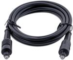 Gembird Toslink, 2m audio cable Black