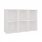  Malax Mini 2x3 White Bookcase Raft