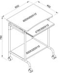 TECHLY Desk for Computer ''Compact'' ICA-TB S005