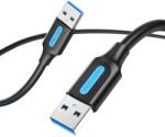 Vention USB 3.0 A Male to A Male Cable 0.5M Black PVC Type
