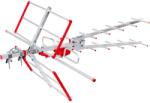 Maclean TV Sytems MCTV-855A Full HD Standard Terrestrial TV Outdoor Directional Antenna DVB-T/T2 H. 265 HEVC