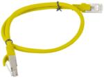  Lpatchcord Kat. 5e Utp 1.5m żółty Fluke Passed Lanberg 10-pack