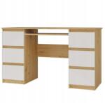  KUBA Desk Artisan Oak/White Set