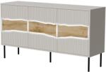 Cama INSERTO 3D chest of drawers 143.5x40x80 cashmere + LED Comoda