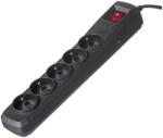 Activejet black power strip with cord ACJ COMBO 5G/3M/BEZP. AUTO/CZ