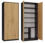 Topeshop OLIV 2D ANT/ART KPL office bookcase Raft