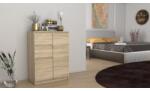 Topeshop 2D2S SONOMA chest of drawers Comoda
