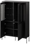  Cama VERA display cabinet 110x40x160 matt black Bufet