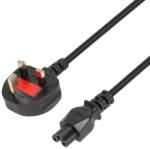 iBOX Power Cable for Laptops (clover) VDE 1.8m UK plug