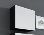  Cama Square cabinet VIGO 50/50/30 black/white gloss Raft