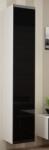  Cama Full cabinet VIGO '180' 180/40/30 white/black gloss Raft