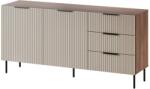 Cama Chest of drawers 1 ALMERA 156x42x75 walnut/cashmere Comoda