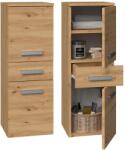 Topeshop NEL V DDS ARTISAN bathroom storage cabinet Oak