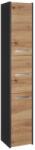 Topeshop S33 ANTRACYT/ARTISAN bathroom storage cabinet Oak