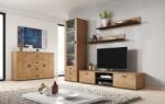 Cama living room sideboard UNI lefkas oak/black Comoda