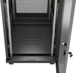 Lanberg FF01-6824-23BL rack cabinet 24U Freestanding rack Black