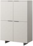 Cama 4D chest of drawers ALMA 100x41.5xH145 cashmere Comoda