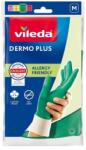 Vileda Dermo Plus ‘M’ Gloves Green Cotton, Nitrile