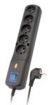 Lestar LV 530W power extension 1.5 m 230 AC outlet(s) Indoor Black