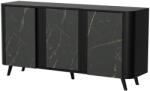  Cama VOLARE chest of drawers 151 x 39 x 75 cm black/san sebastian Comoda