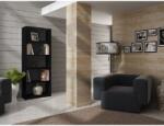 Topeshop R60 CZERŃ office bookcase Raft