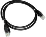 ALANTEC KKU5CZA1 networking cable Black 0.25 m Cat5e U/UTP (UTP)