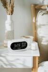 Adler AD 1186W alarm clock Digital alarm clock Black, White