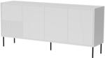  4D ABI chest of drawers 200x45x88 matt white Comoda
