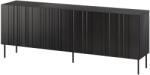 Cama Chest of drawers ISLA 200x40x75 matte black Comoda