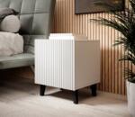  PAFOS bedside table 2 pcs. 45x40x51 cm white matt